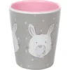 Sigikid® Melamin-Becher Hase Grau-rosa