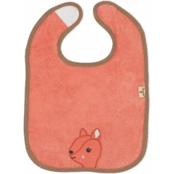 Sterntaler GOTS Klettlätzchen Enna Koralle