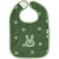 Sterntaler GOTS Klettlätzchen Kinni Dunkelgrün