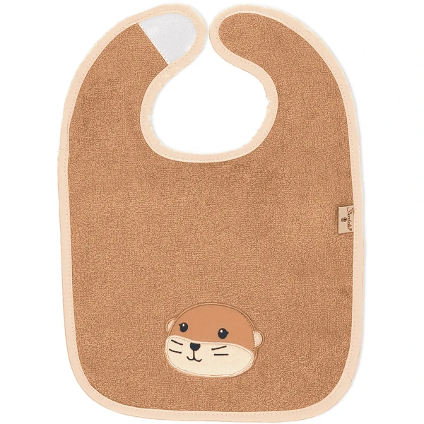 Sterntaler GOTS Klettlätzchen Otti Braun 1 Sterntaler GOTS Klettlätzchen Otti Braun