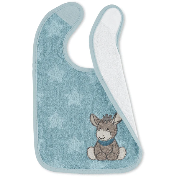 Sterntaler Plastik-Klettlätzchen Emmi Mittelblau 1 Sterntaler Plastik-Klettlätzchen Emmi Mittelblau