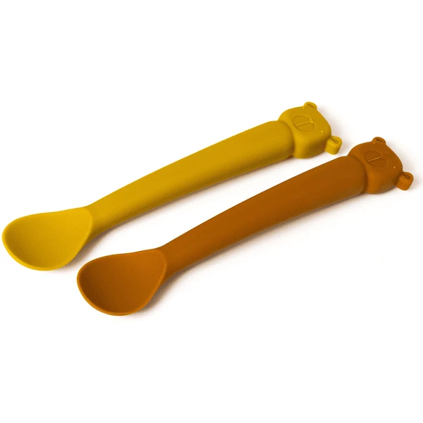 The Cotton Cloud Löffel Set Lili The Bear, Cinnamon/Mustard 1 The Cotton Cloud Löffel Set Lili The Bear, Cinnamon/Mustard