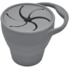 The Cotton Cloud Snackbecher Aus Silikon Storm Grey