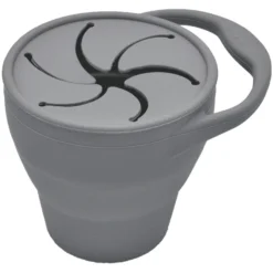 The Cotton Cloud Snackbecher Aus Silikon Storm Grey
