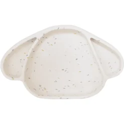 The Cotton Cloud Teller Mit Saugfuss Aus Silikon Milo Confetti