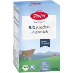Töpfer Bio Kinder-Folgemilch Lactana 500 G Ab Dem 12. Monat