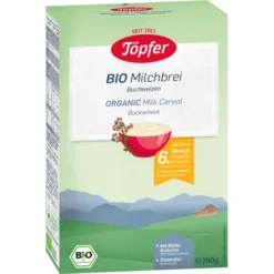 Töpfer Bio Milchbrei Buchweizen 200 G Nach Dem 6. Monat