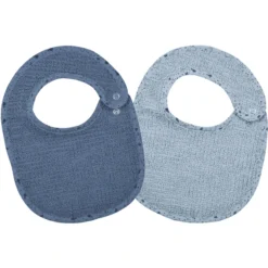 WÖRNER SÜDFROTTIER At Home Druckknopflatz Blau 2er Set 22 X 29 Cm